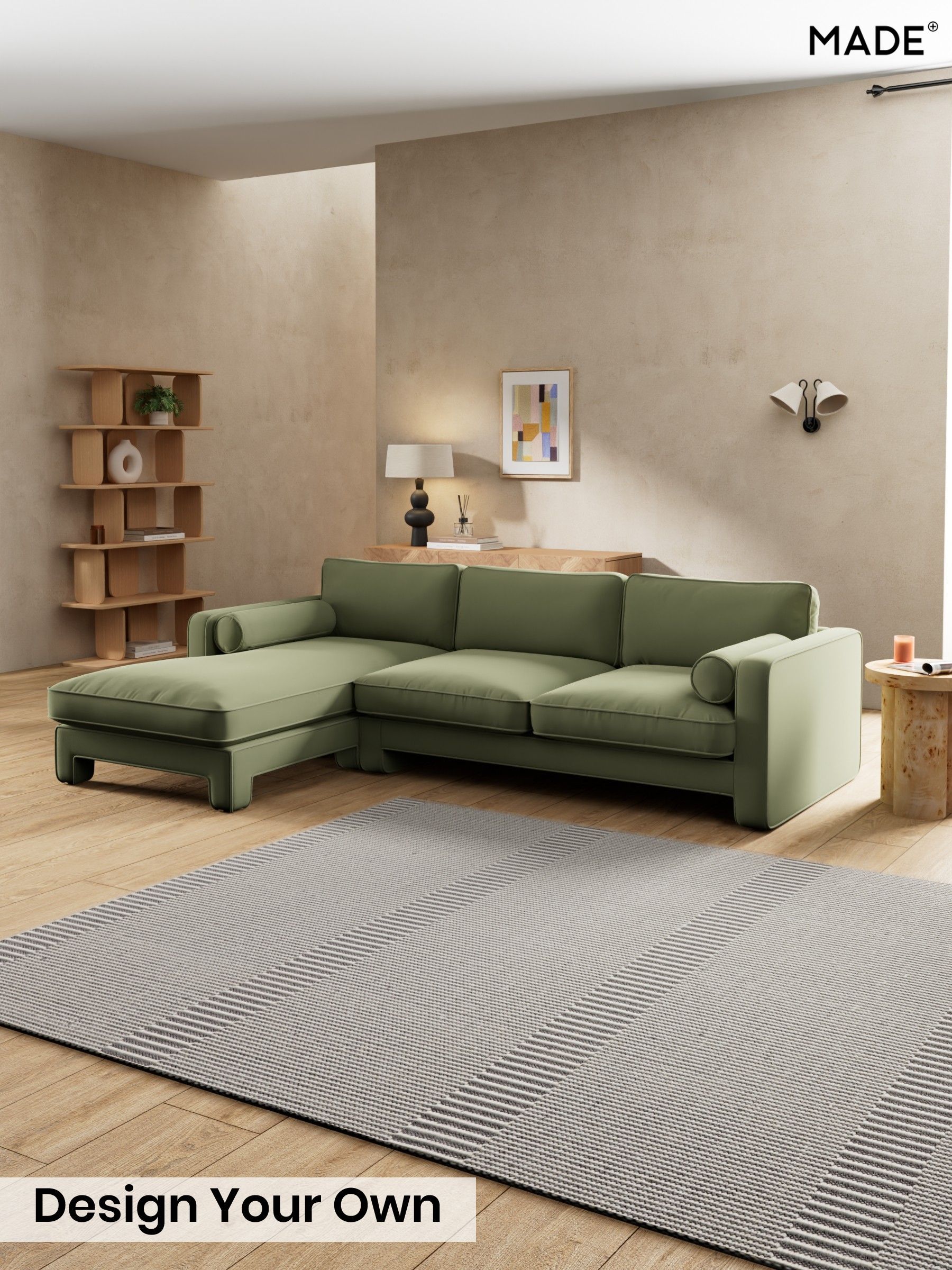 Matt Velvet Easy Clean/Fern Green - Holloway By Made
