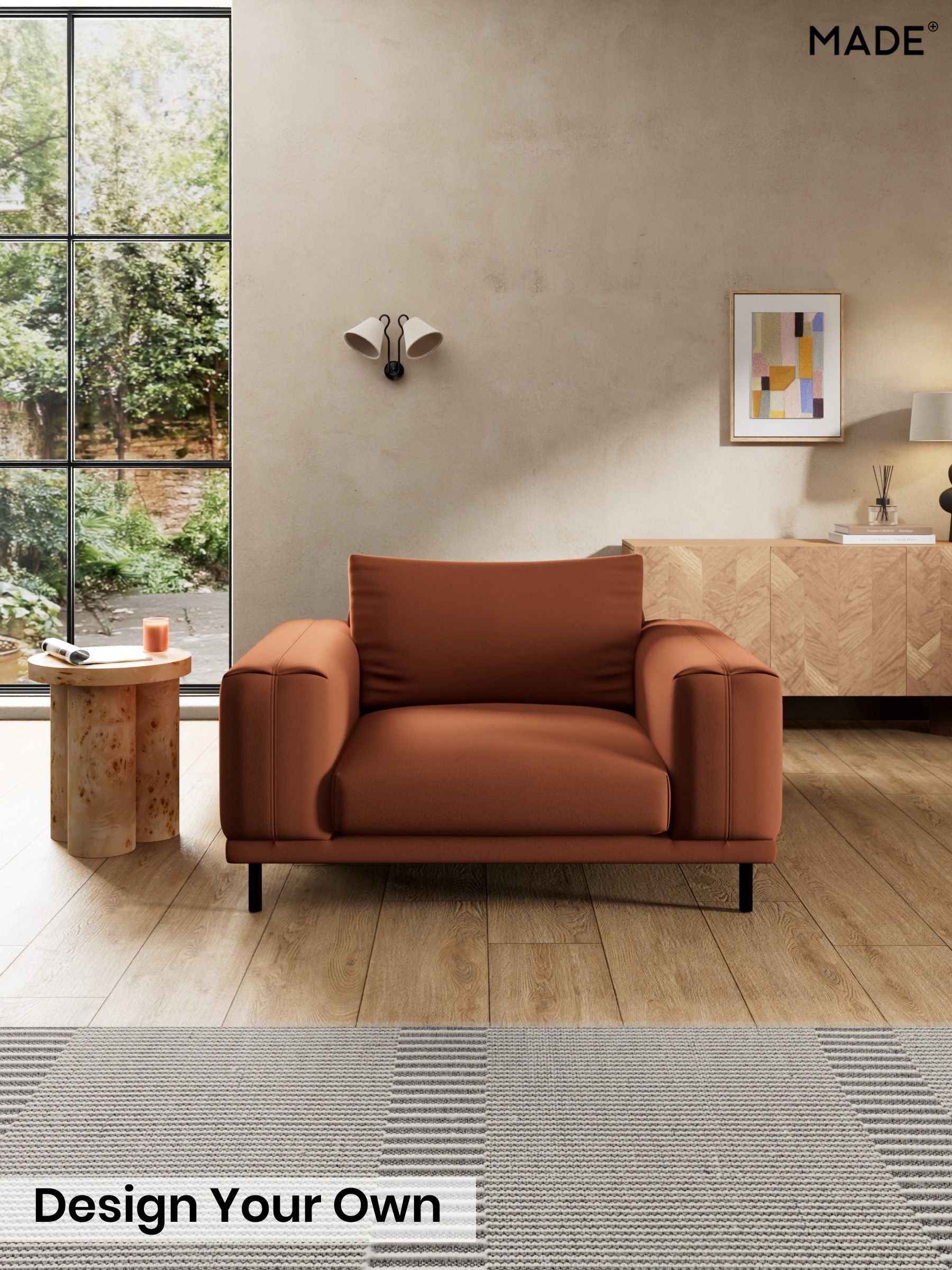 Matt Velvet Easy Clean/Cinnamon Brown - Odin By Made