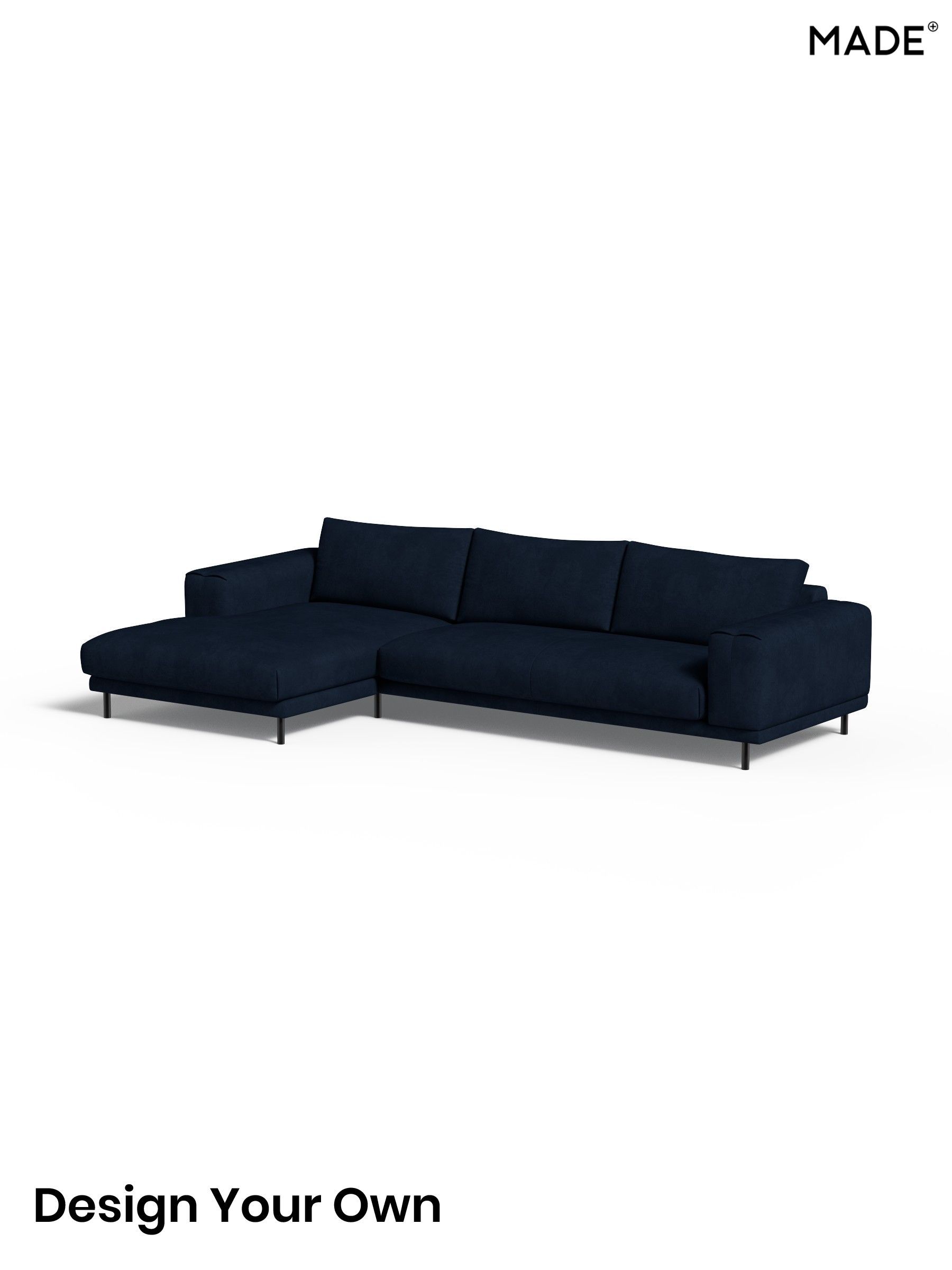 Matt Velvet Easy Clean/Dark Navy Blue - Odin By Made