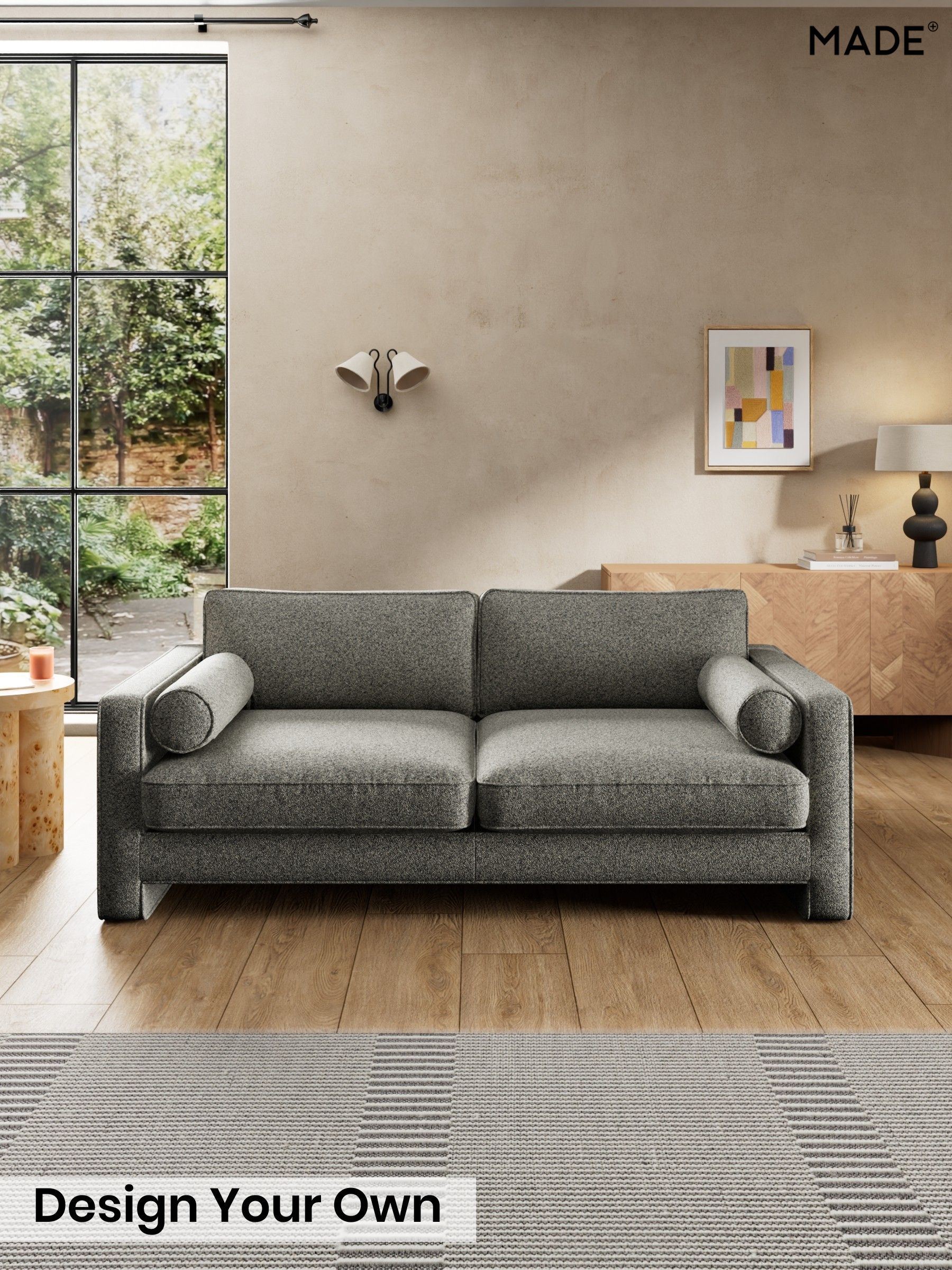 Soft Touch Boucle/Grey Marl - Holloway By Made