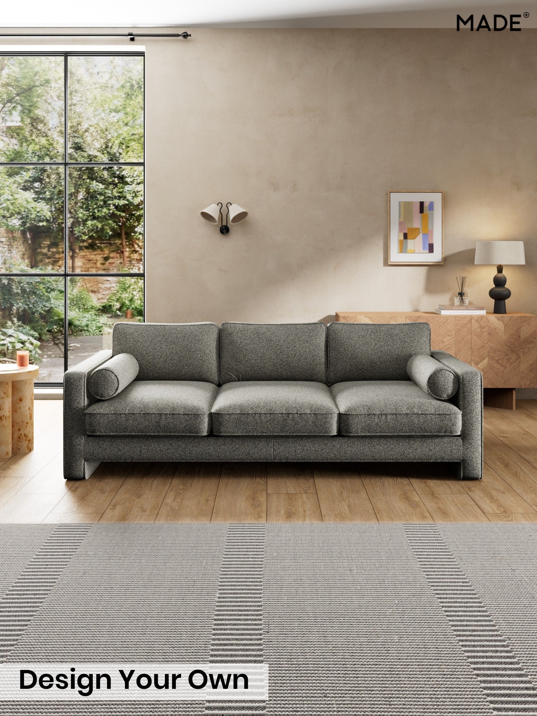 Soft Touch Boucle/Grey Marl - Holloway By Made