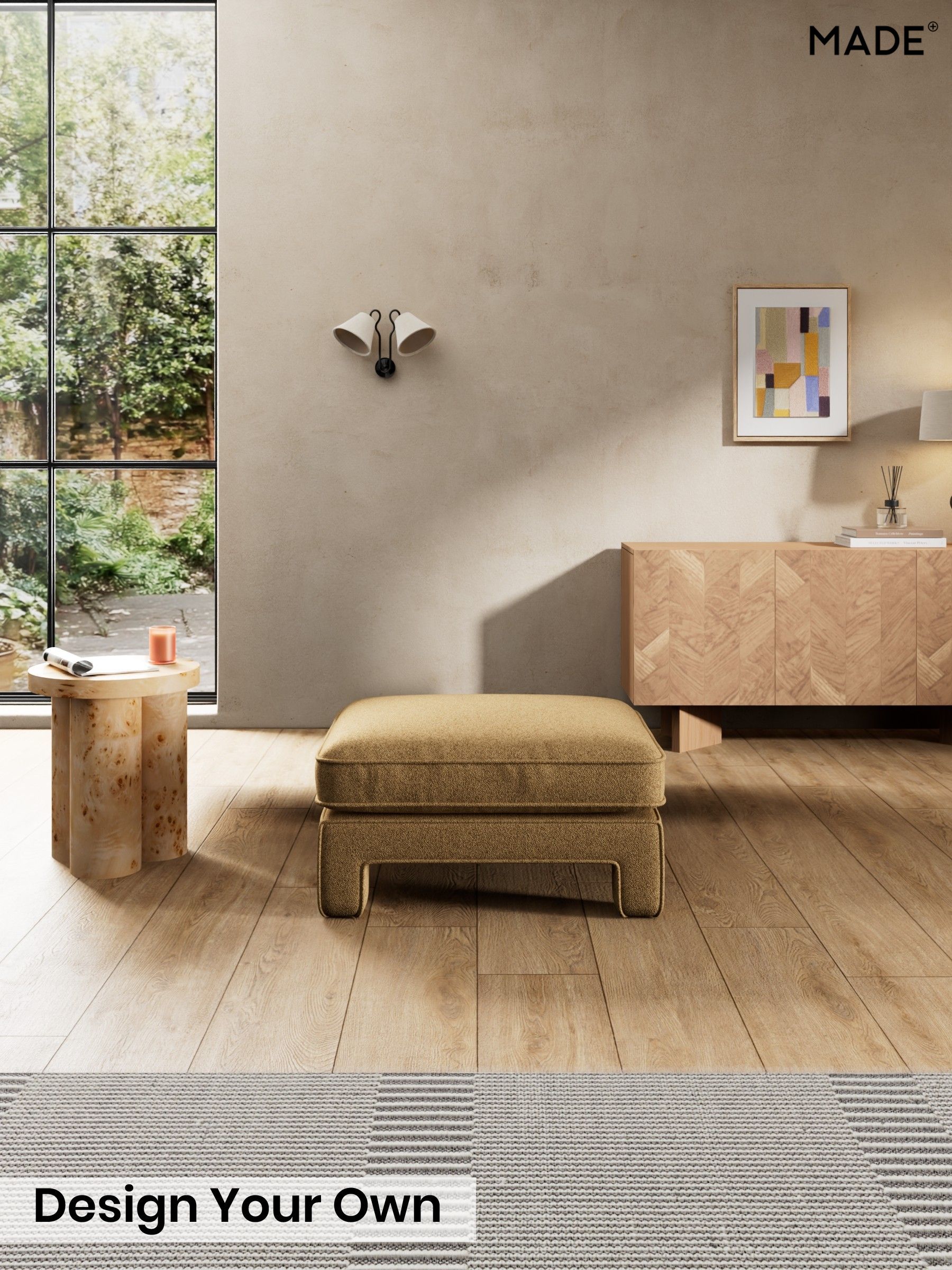 Soft Touch Boucle/Caramel Natural - Holloway By Made