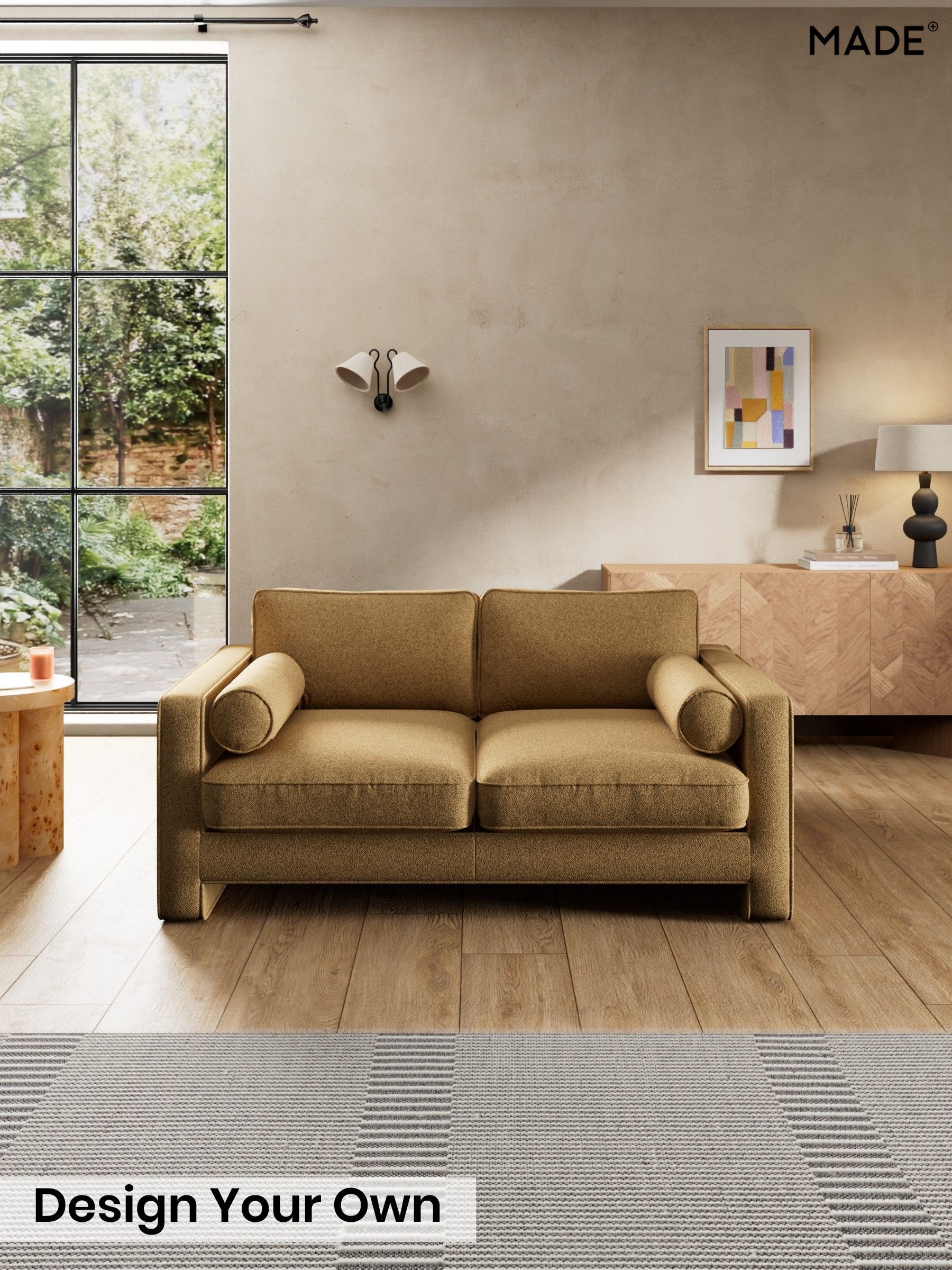 Soft Touch Boucle/Caramel Natural - Holloway By Made