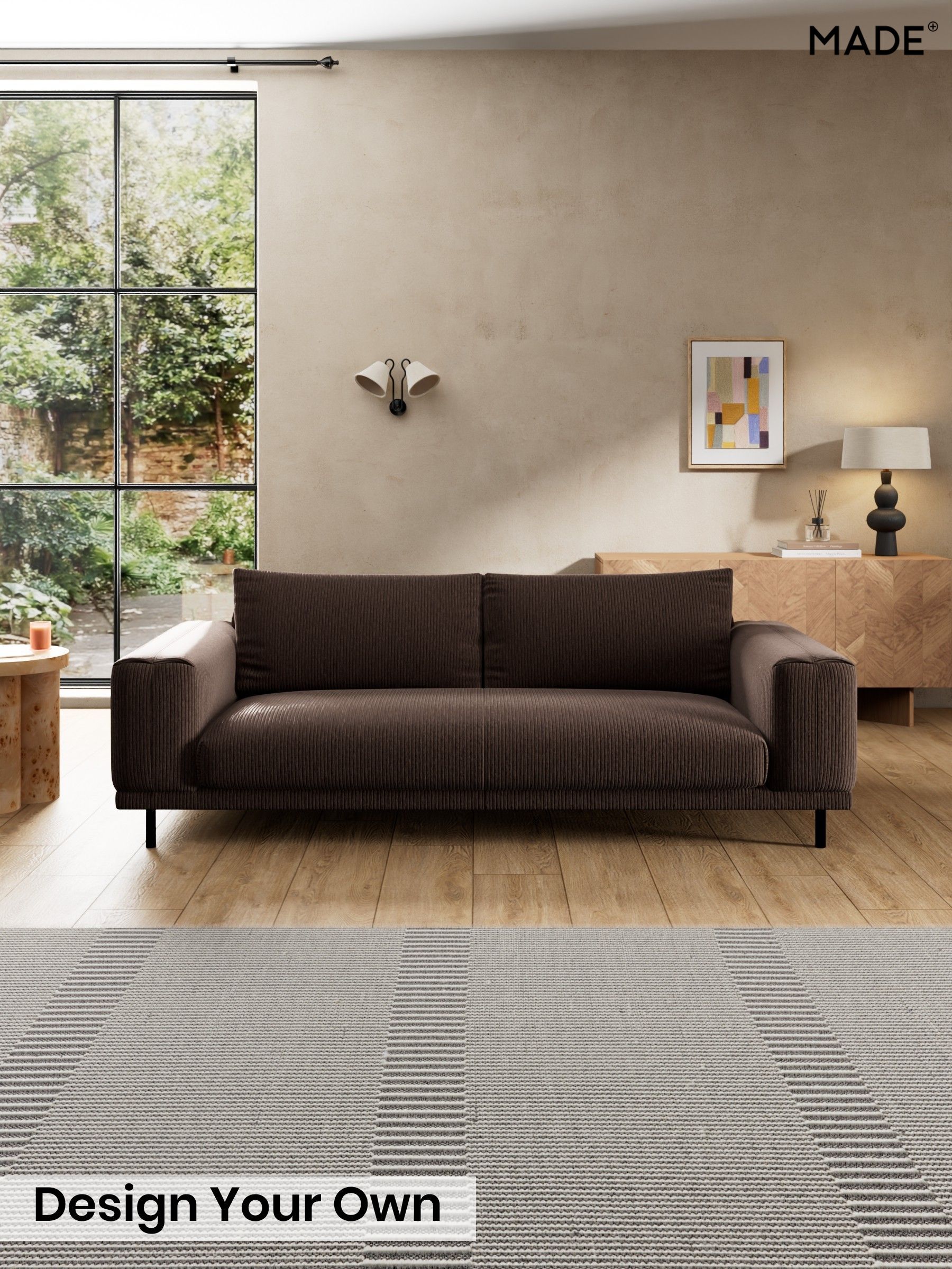 Matt Corduroy/Chocolate Brown - Odin By Made