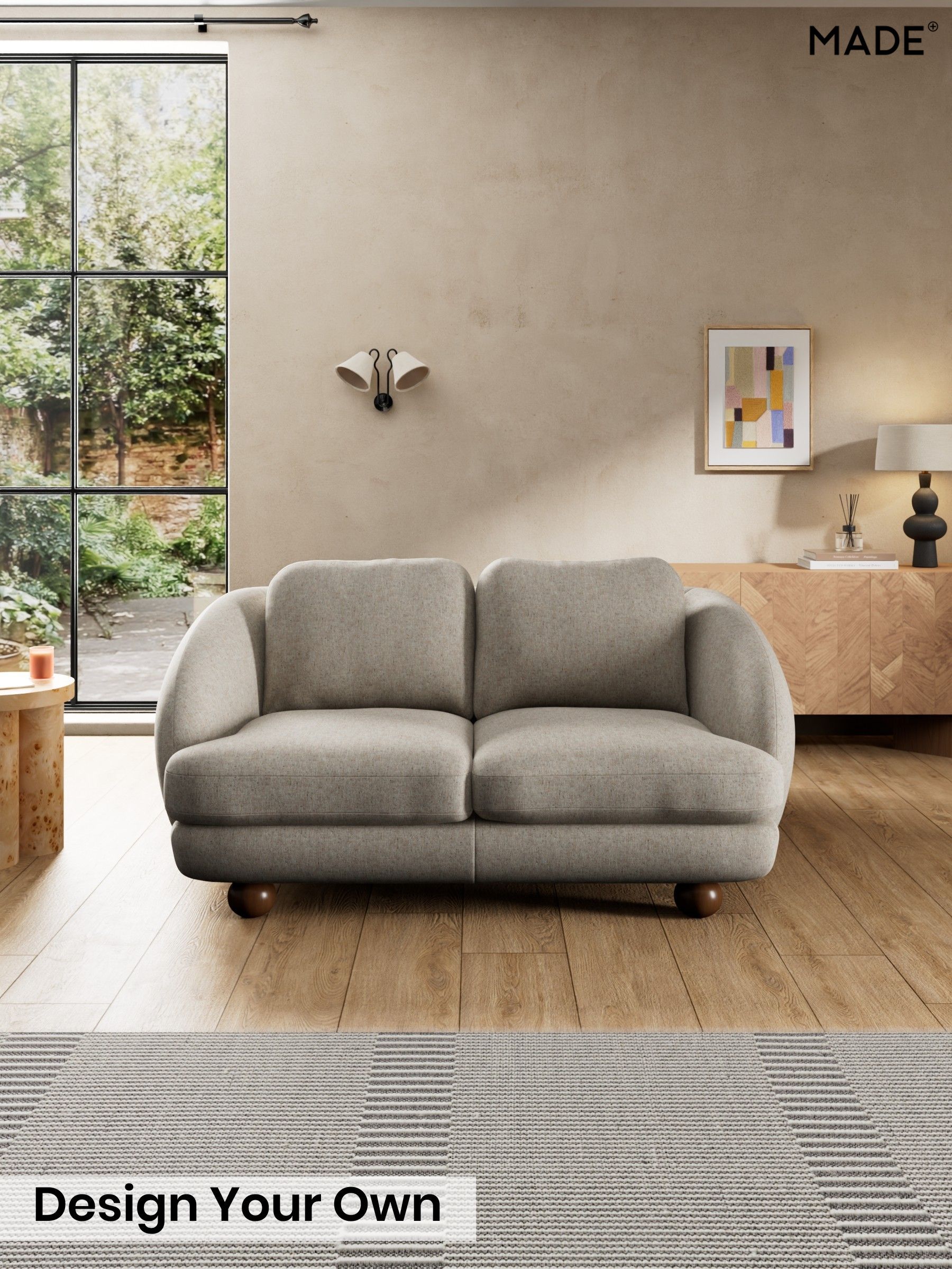 Woven Fleck/Natural - Madris By Made