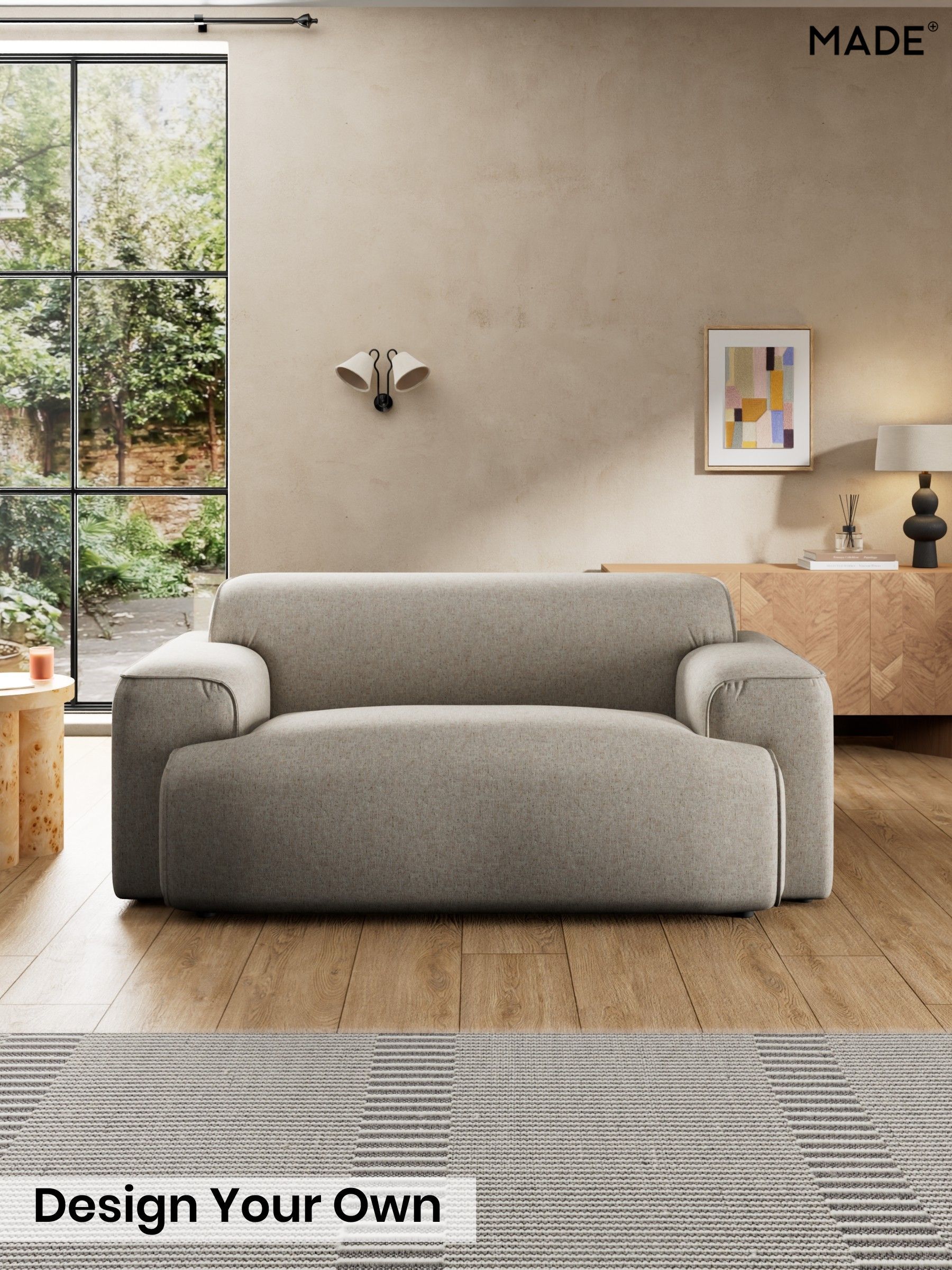 Woven Fleck/Natural - Avalon By Made