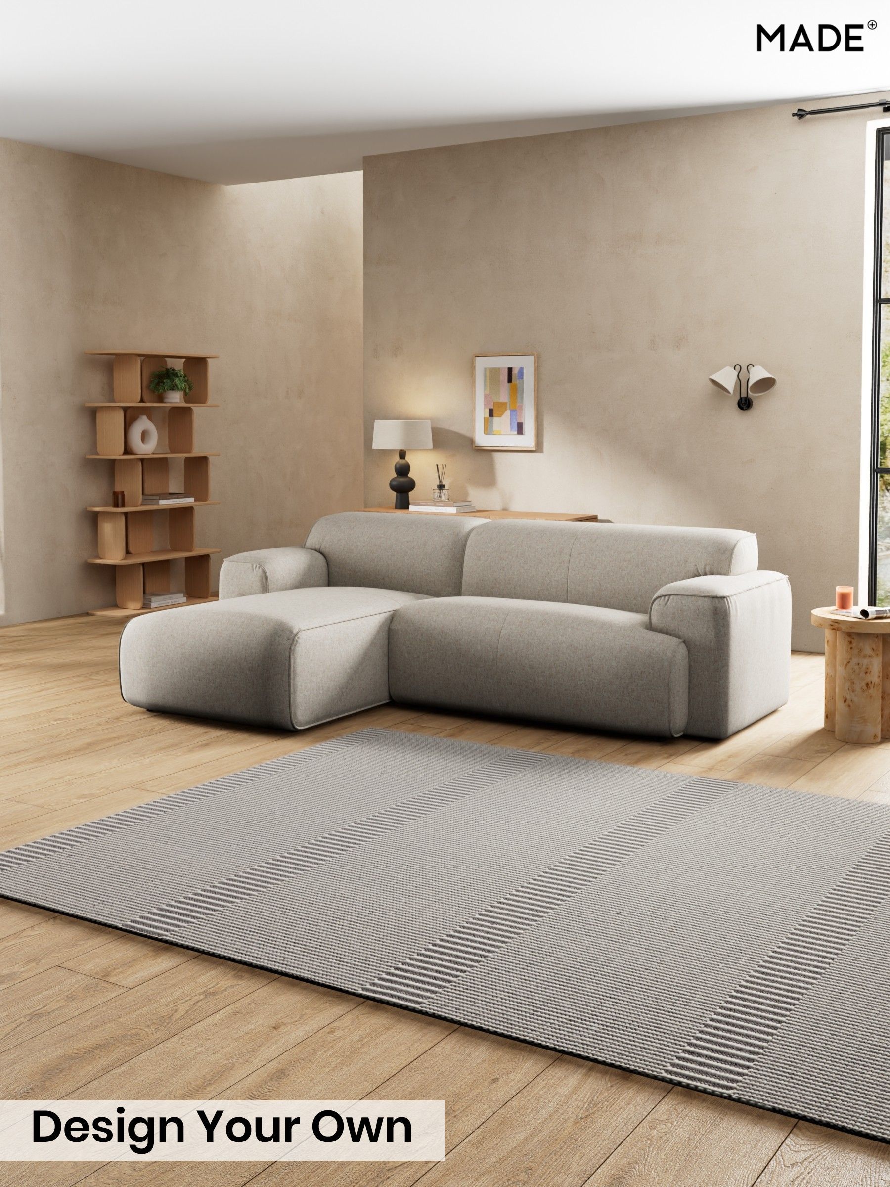 Woven Fleck/Natural - Avalon By Made