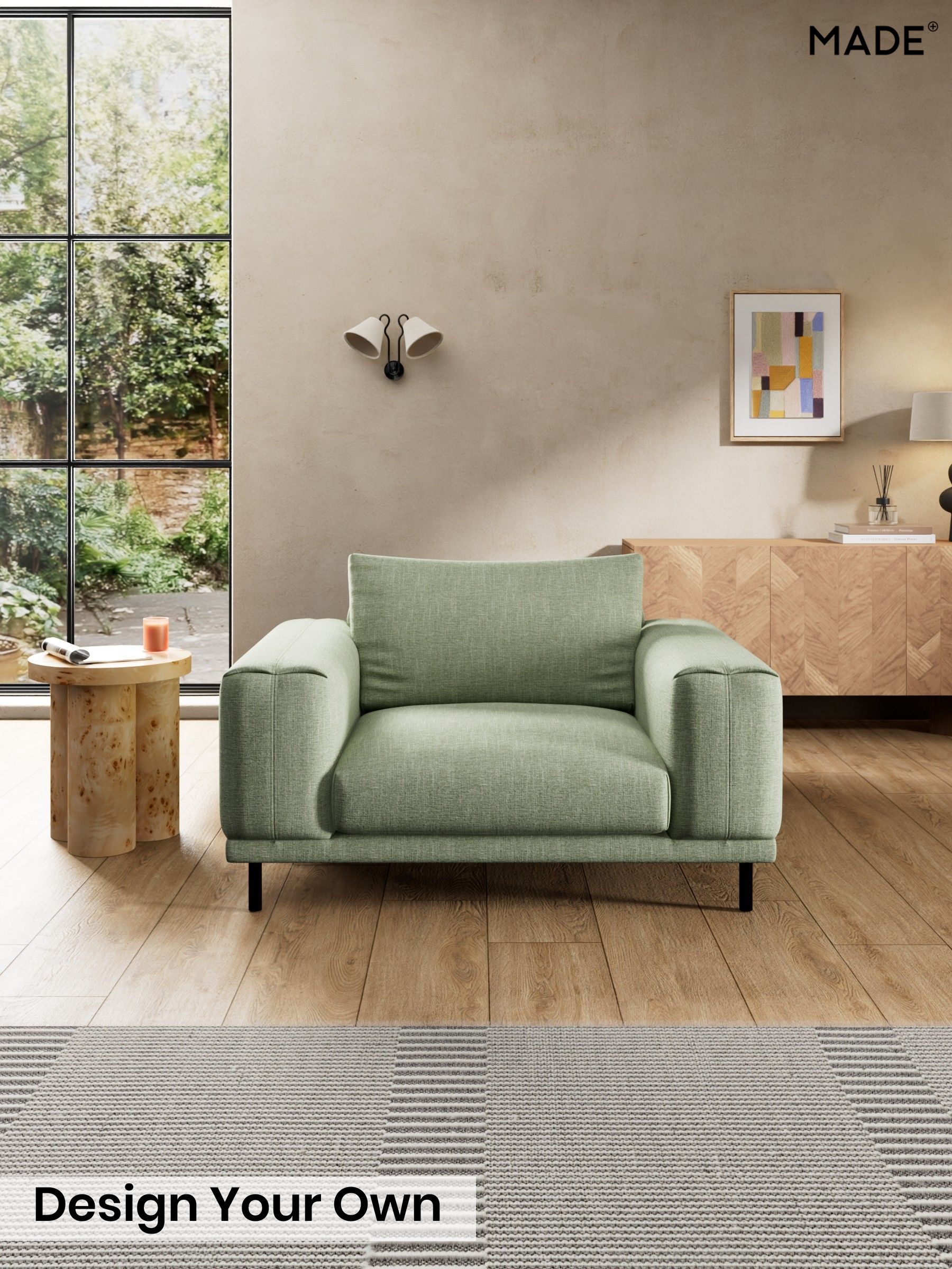 Woven Fleck/Sage Green - Odin By Made