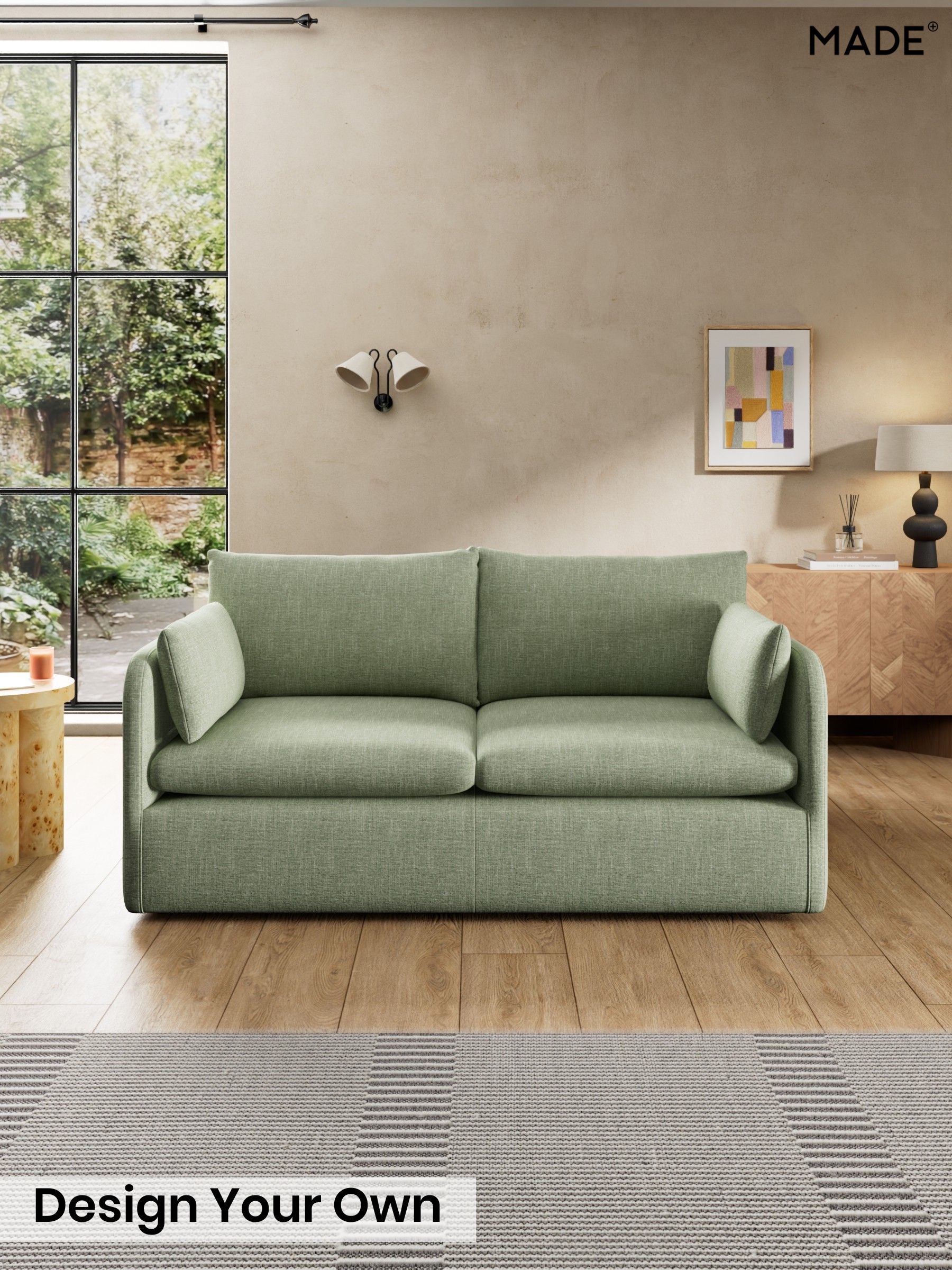 Woven Fleck/Sage Green - Jackson By Made