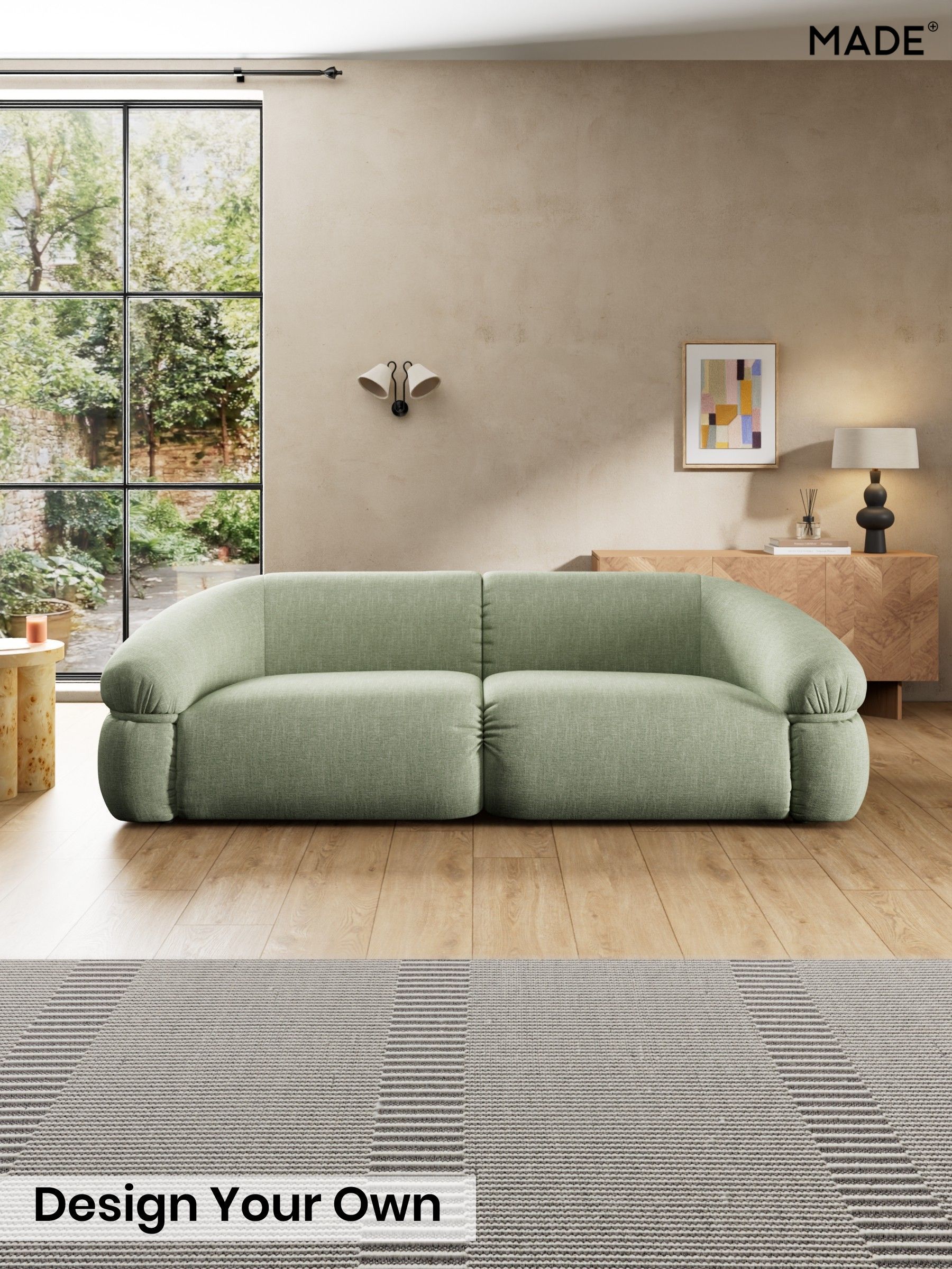 Woven Fleck/Sage Green - Soma By Made
