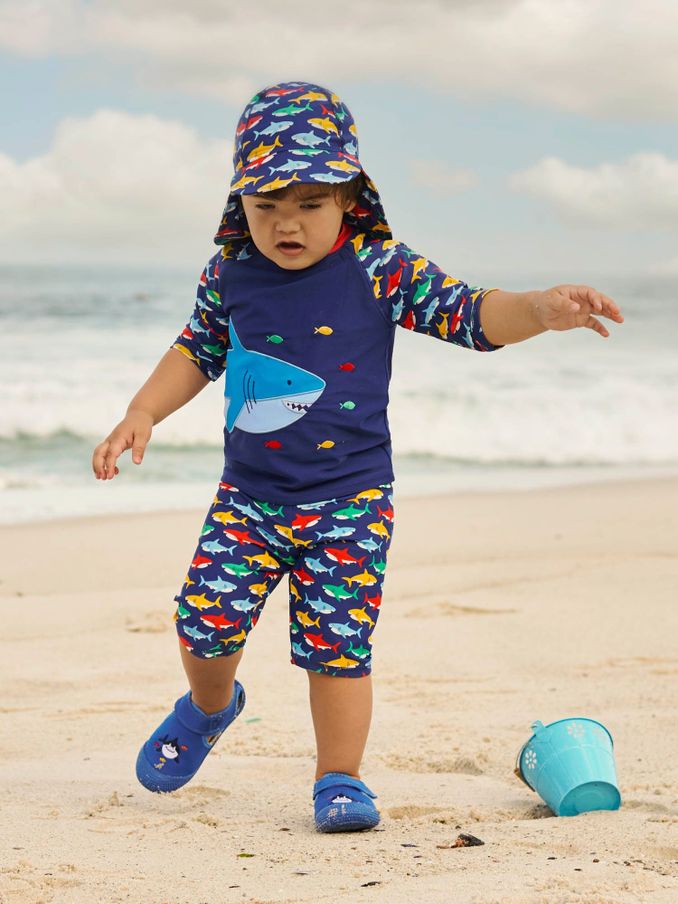 Navy Blue Shark UPF 50 Sun Protection Hat (160383) | $24