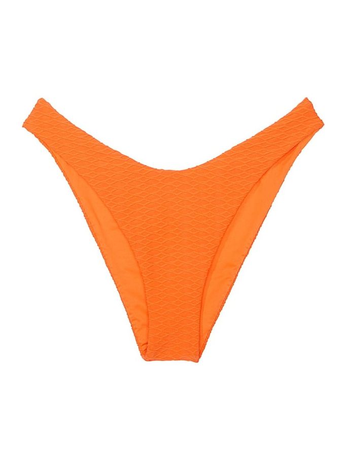 Sunset Orange Fishnet Brazilian Swim Bikini Bottom (187754) | €13