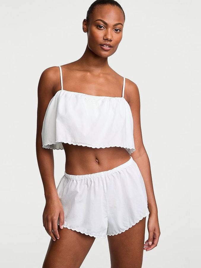 White Eyelet Cami Set (187926) | €27