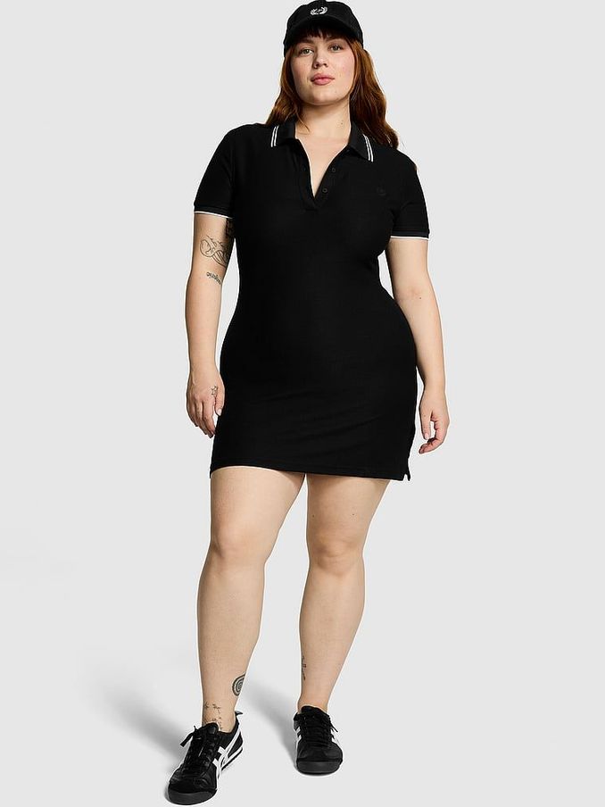 Pure Black Polo Dress (189699) | €25