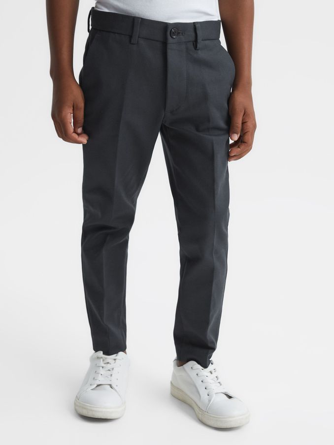 9-14 yrs Slim Fit Chinos in Steel Blue (192454) | US$65