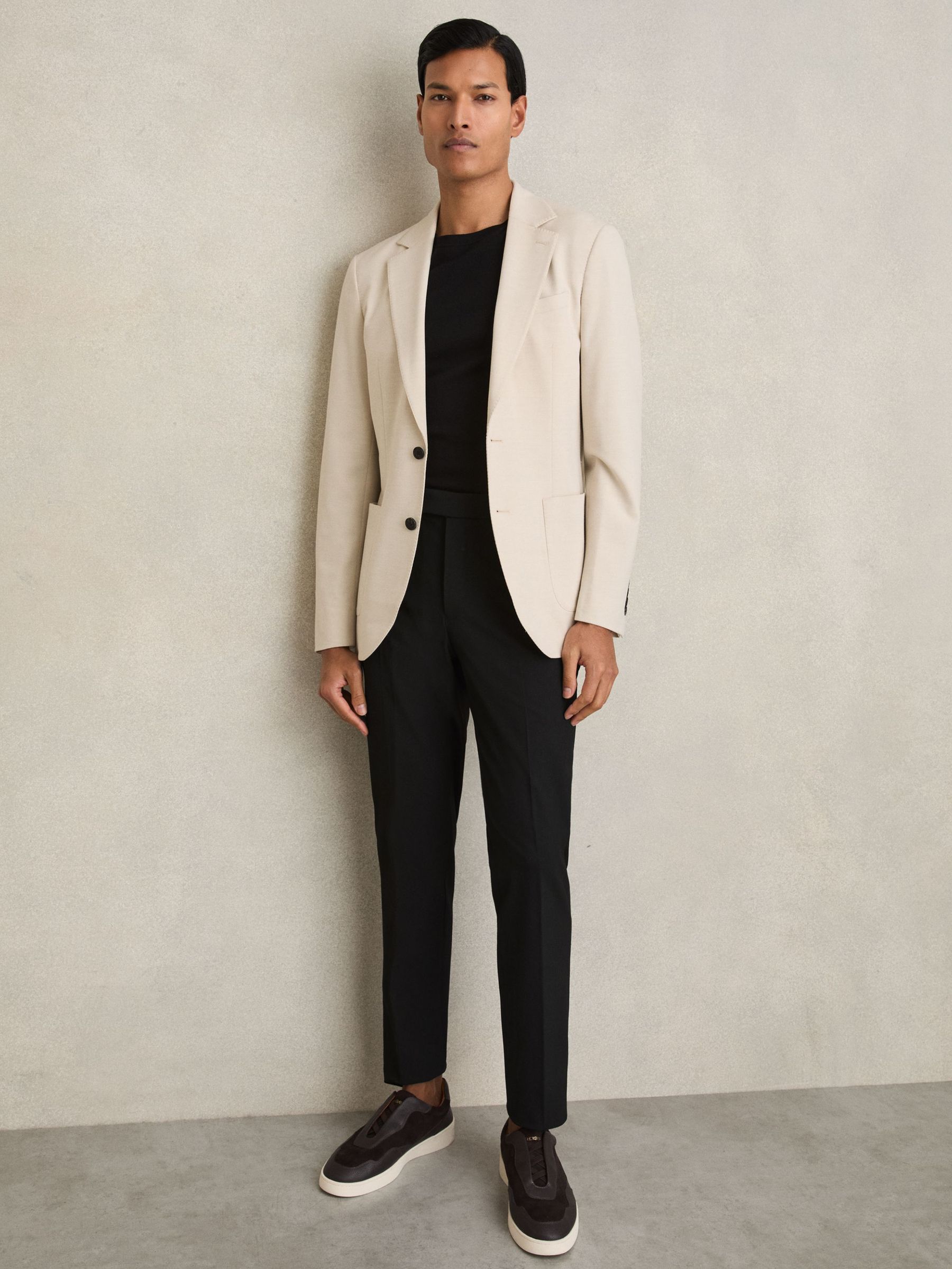 Slim-Fit Drawstring Trousers in Black (201979) | $175