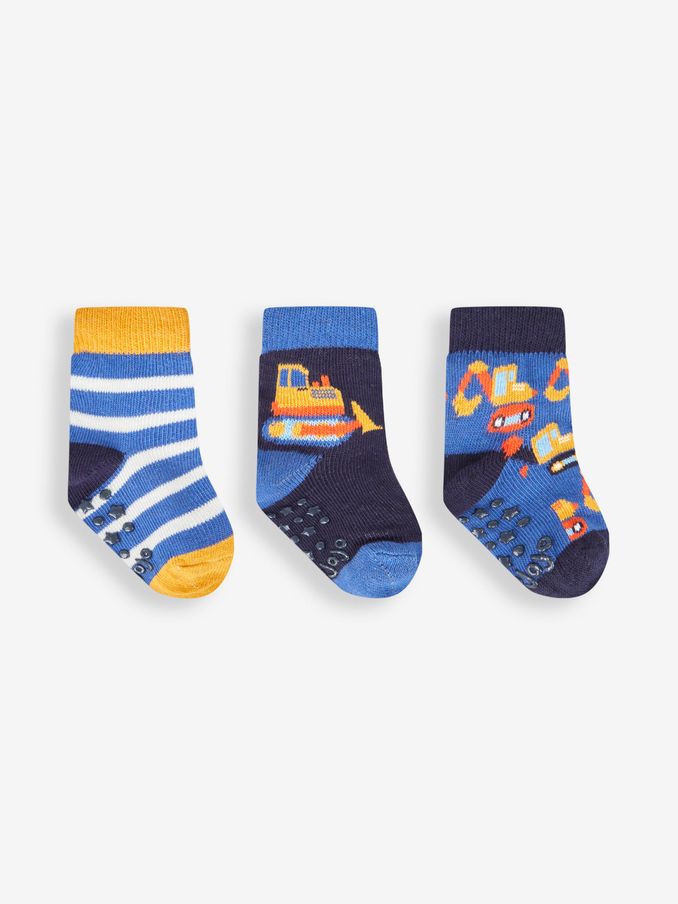 Cobalt Boys' 3-Pack Digger Socks (350803) | $7