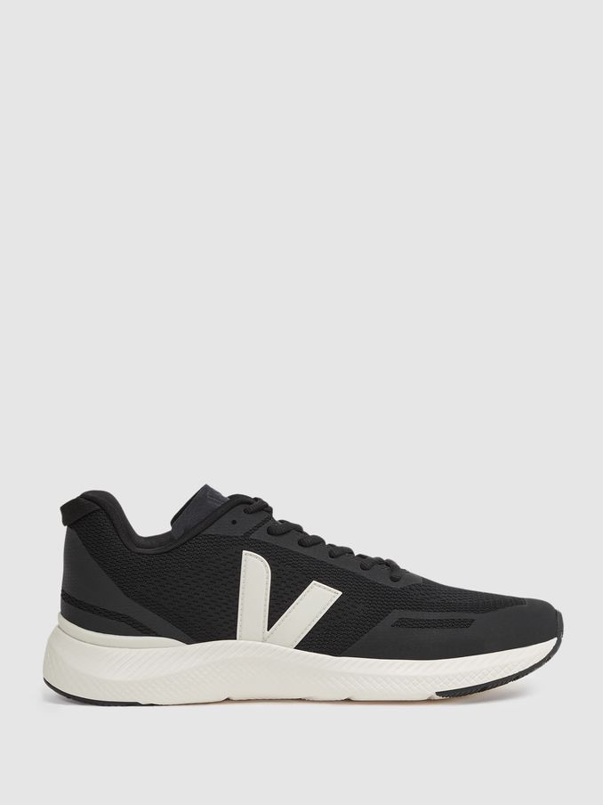 Veja Lightweight Trainers in Cream/Black (398793) | US$121