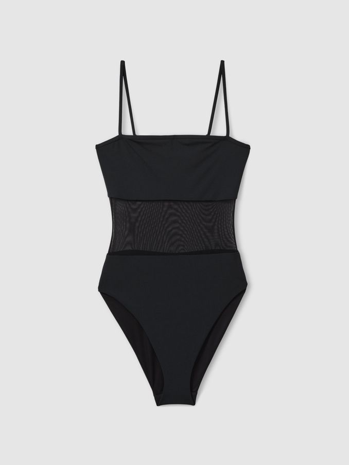 Underwear Mesh Swimsuit in Black (439818) | €92