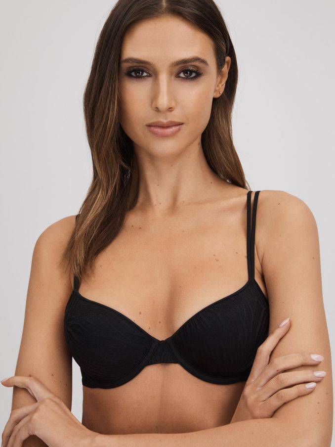 Underwear Microfibre Lace Bra in Black (439842) | €32