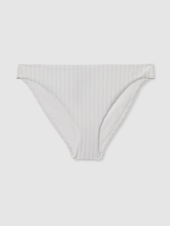 Calvin Klein White Calvin Klein Underwear Ribbed Bikini Bottoms (440065) | €35