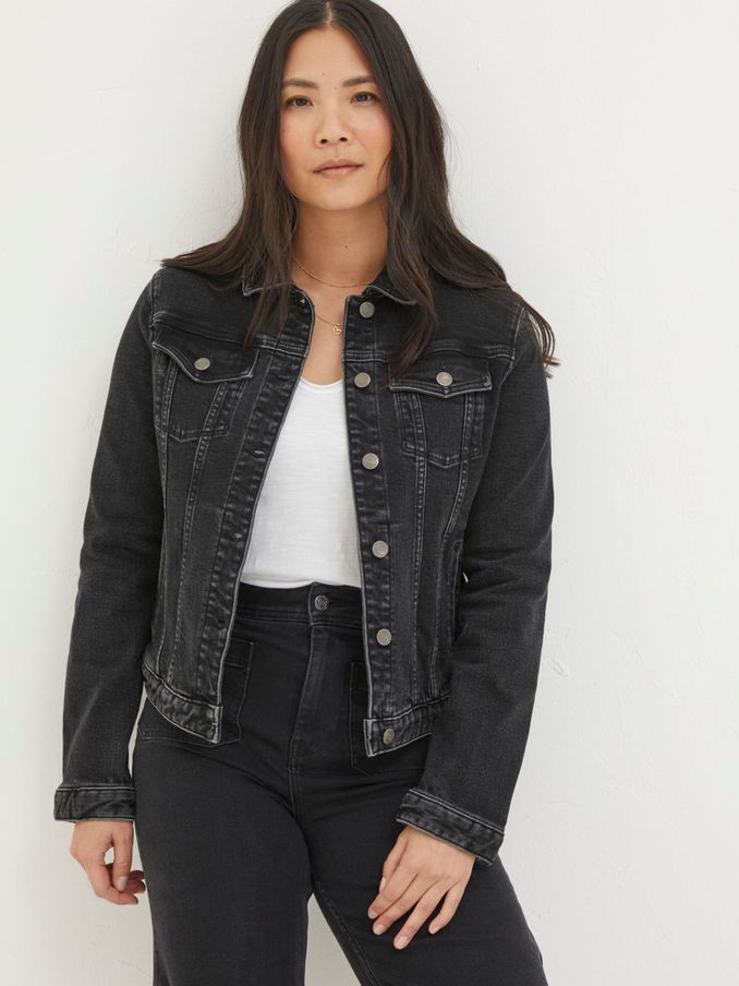 Tasha Black Denim Jacket (449464) | €31