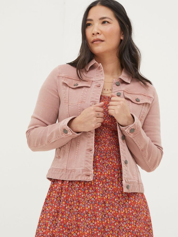 Tasha Pink Denim Jacket (449482) | €46