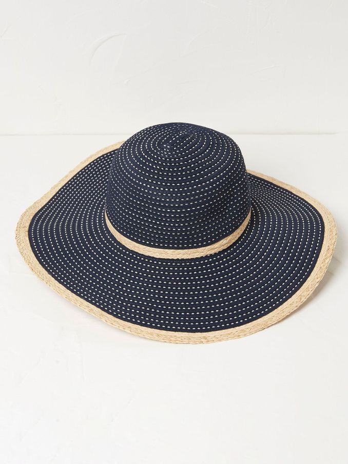 Blue Ribbon Floppy Sun Hat (451006) | $14