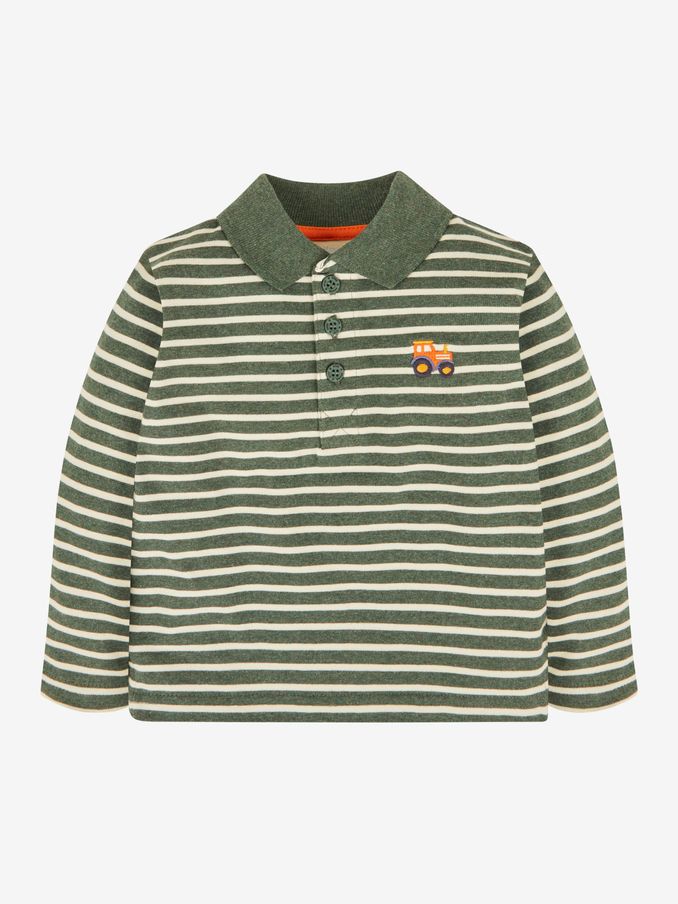 Khaki Boys' Tractor Polo Shirt (521812) | $16