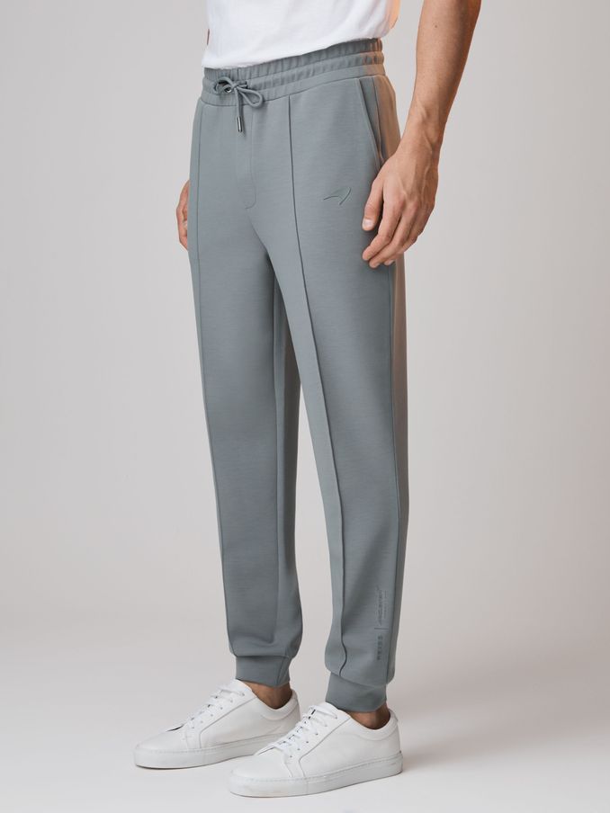 McLaren F1 Interlock Jersey Drawstring Joggers in Sage (547442) | €98