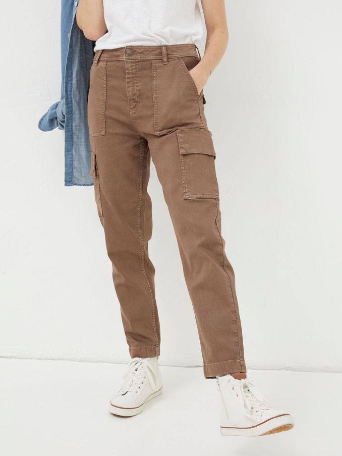 Brown Cargo Chino Trousers (570021) | €31