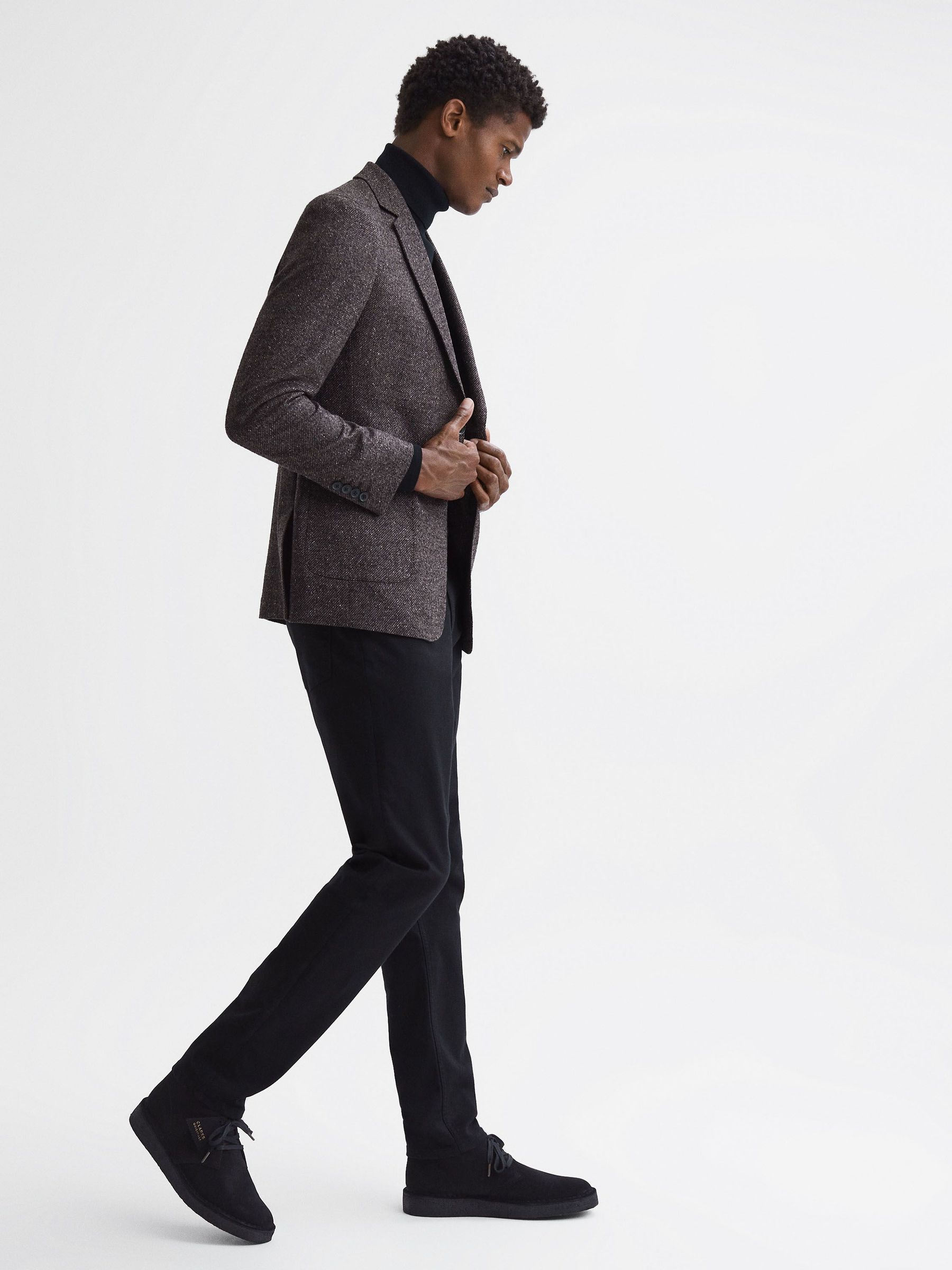 Clarks Originals Suede Desert Boots in Black (574699) | €59