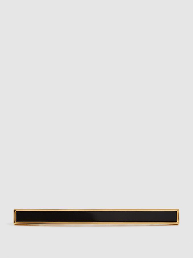 Stone Insert Tie Bar in Gold (583494) | €95