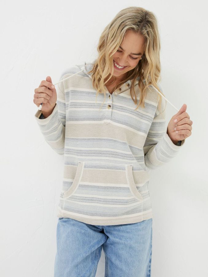 Daisy Natural Textured Overhead Hoodie (585356) | €44