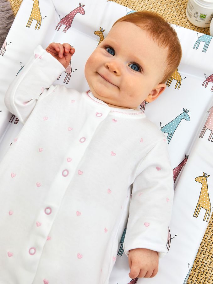 Multi Giraffe Baby Changing Mat (588209) | $24