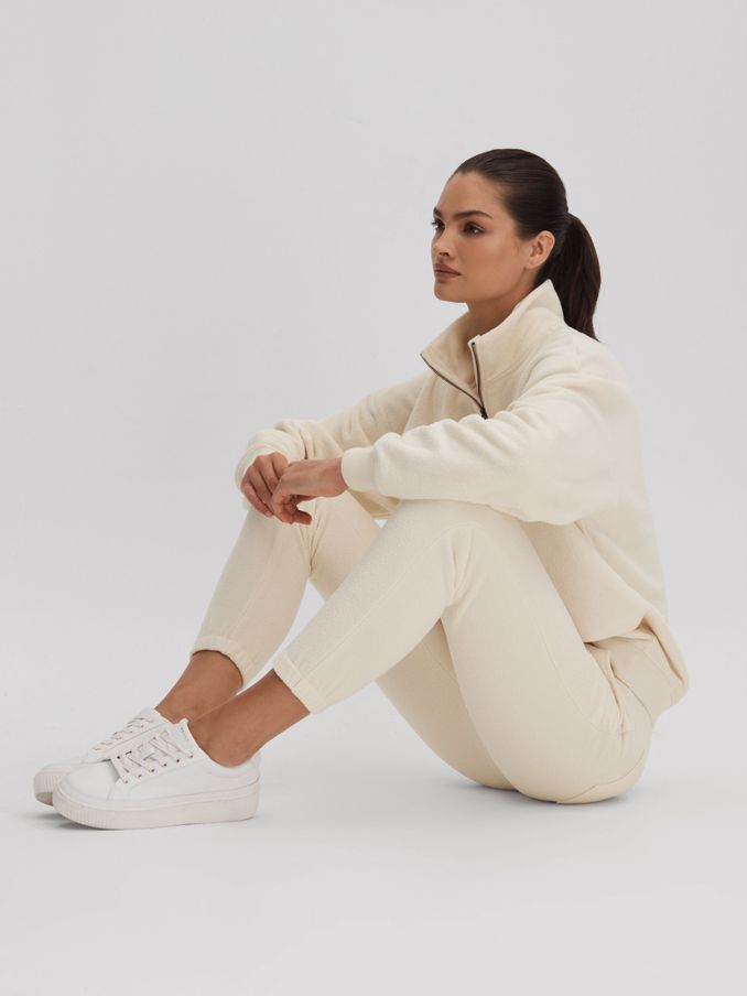 The Upside Elasticated Cuffed Joggers in Natural (662180) | US$105