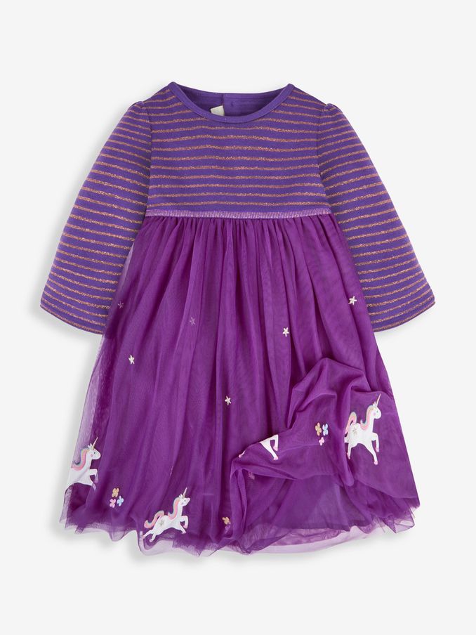 Purple Unicorn Party Dress (675309) | $27
