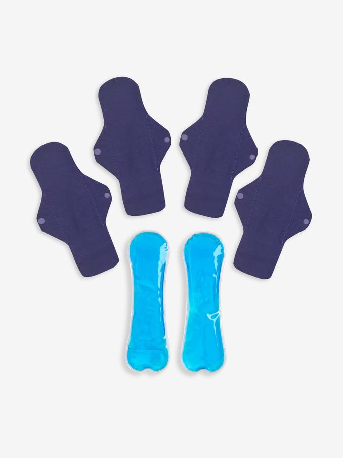 Blue Soothing Reusable Hot & Cold Gel Pads for Post-Partum (700050) | $26