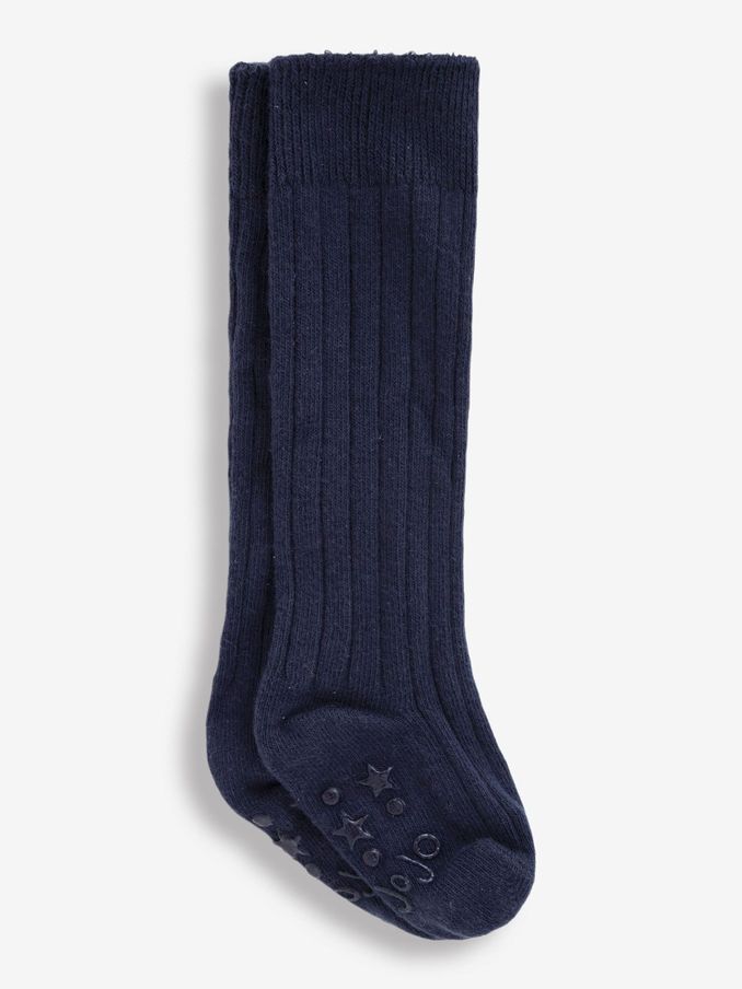 Navy 2-Pack Rib Long Socks (722351) | $16