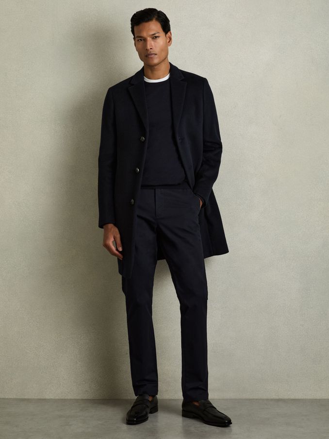 Slim-fit katoenen Blend met wassing (751922) | € 125