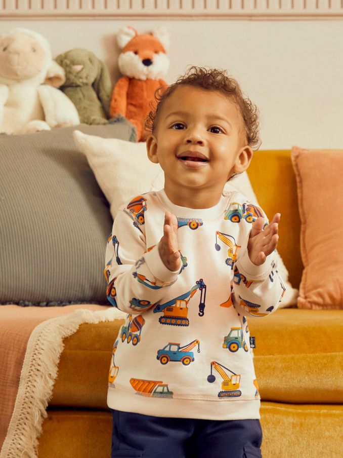 Natural Transport Printed Sweatshirt (763312) | $22
