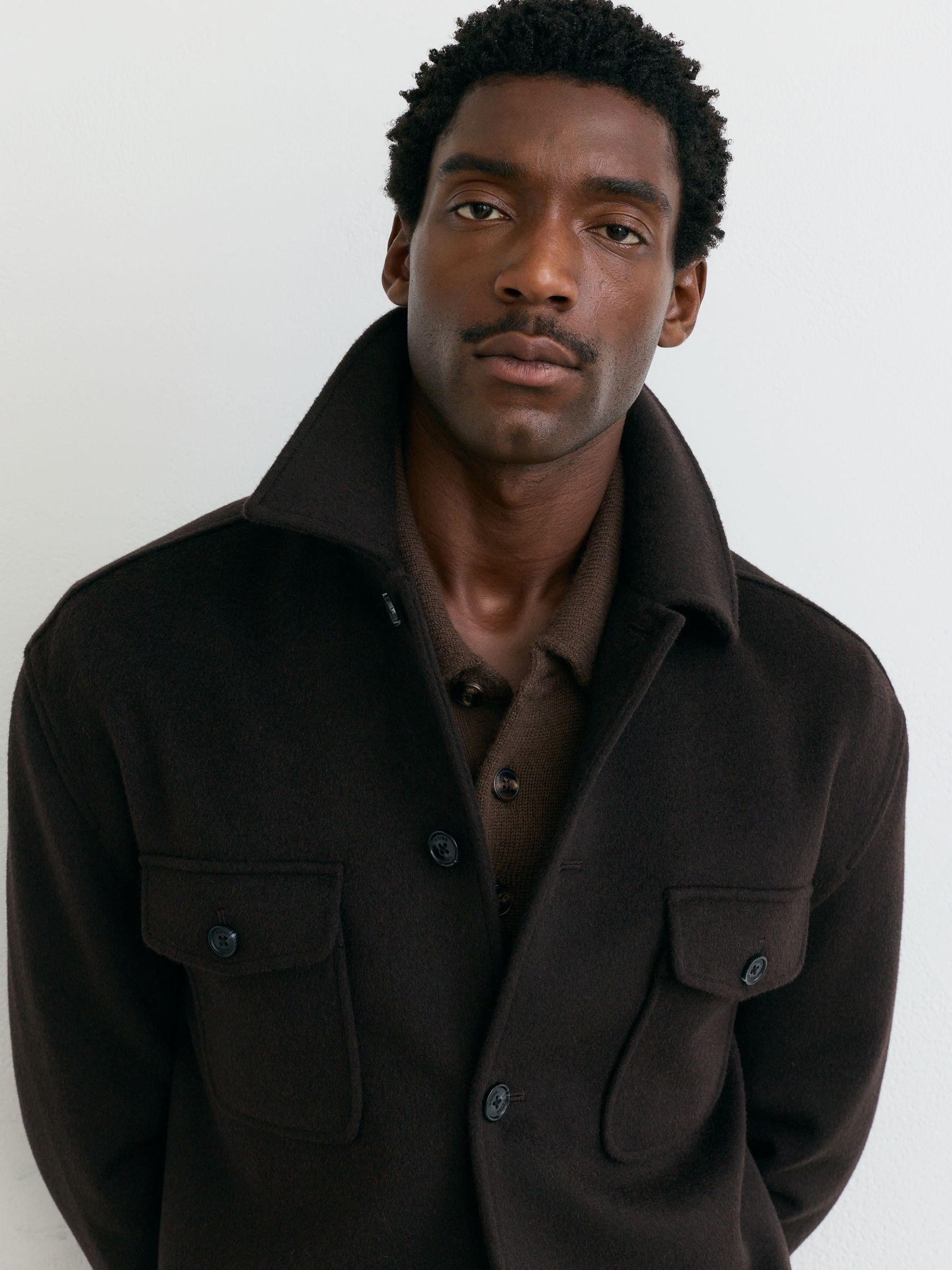 Dark Brown - Regular Shirt