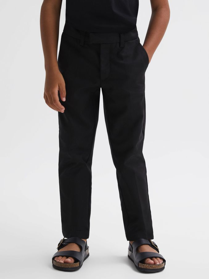 9-14 yrs Slim Fit Chinos in Black (794921) | US$65
