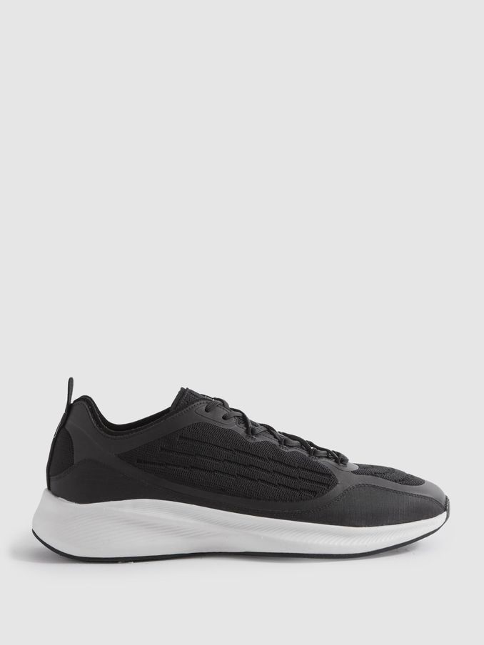 Hybrid Knit Running Trainers in Black (795846) | €68