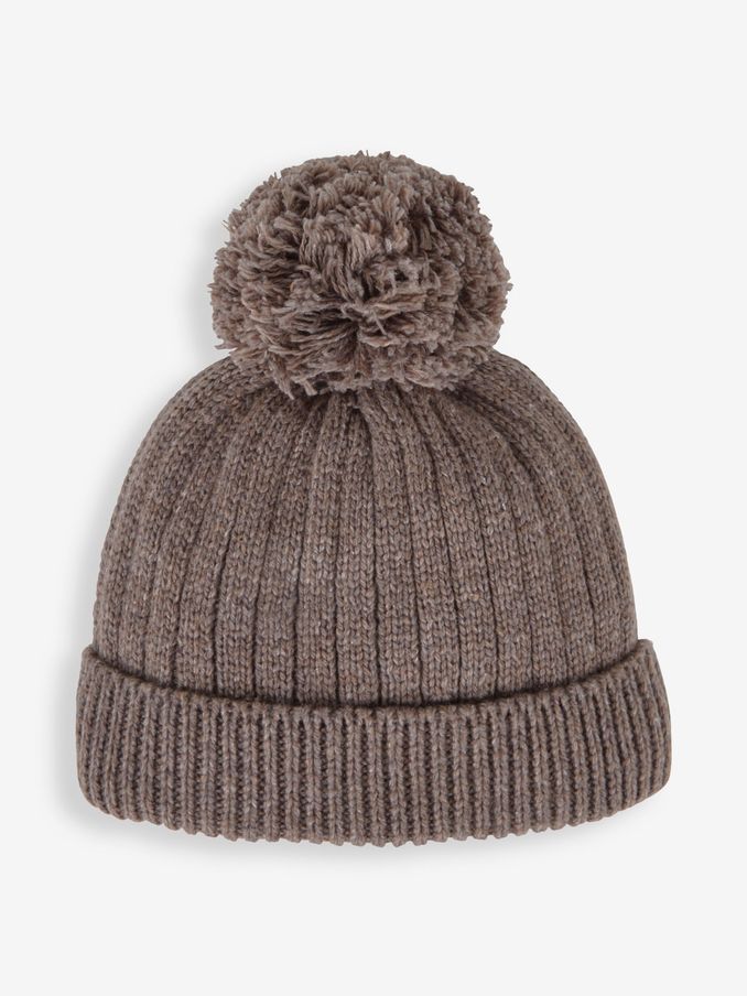 Brown Cosy Rib Hat (838792) | $9