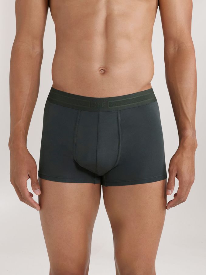CHÉ Studios Boxer Trunks with TENCEL™ Fibers in Pine Green (846237) | €65