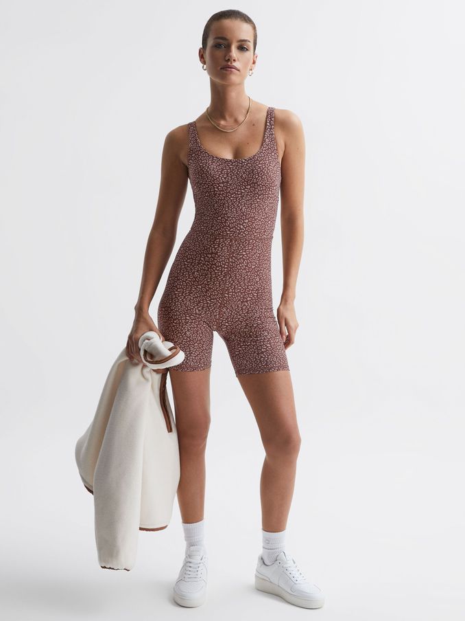 The Upside Body mit Print, Braun (875657) | 110 €
