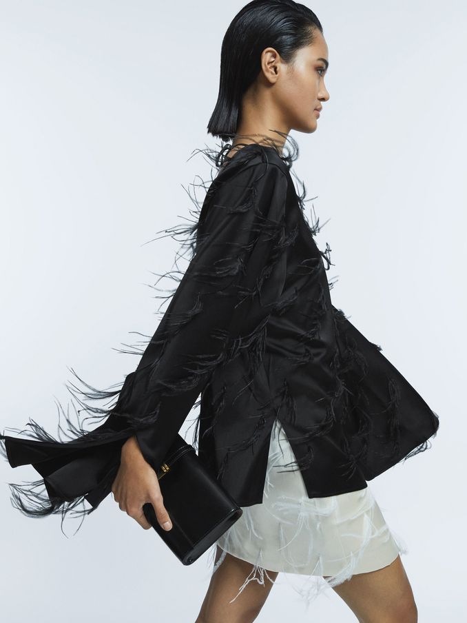 Feather Top in Black (977954) | €161