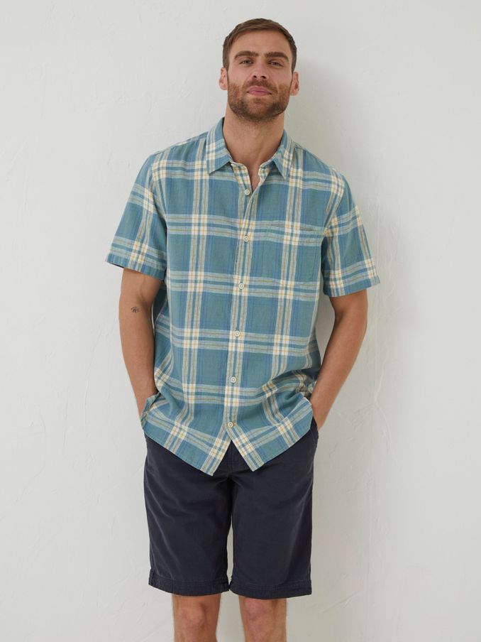 Blue Braddock Check Shirt (A81997) | €34