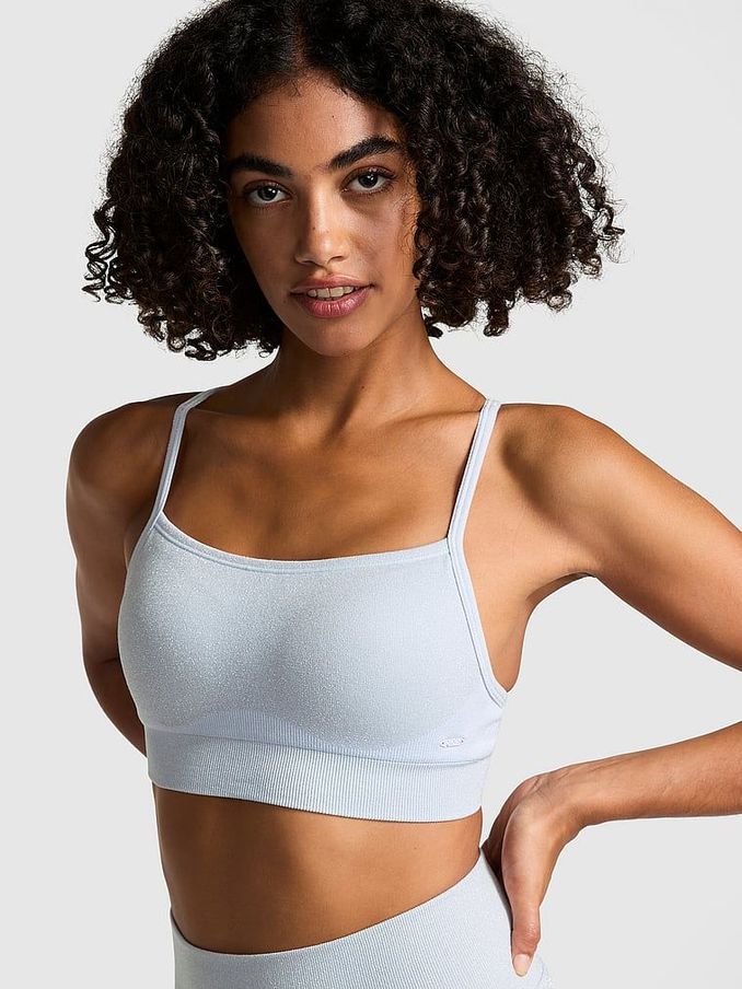 Hydrangea Blue Shine Sports Bra (AA0277) | €19
